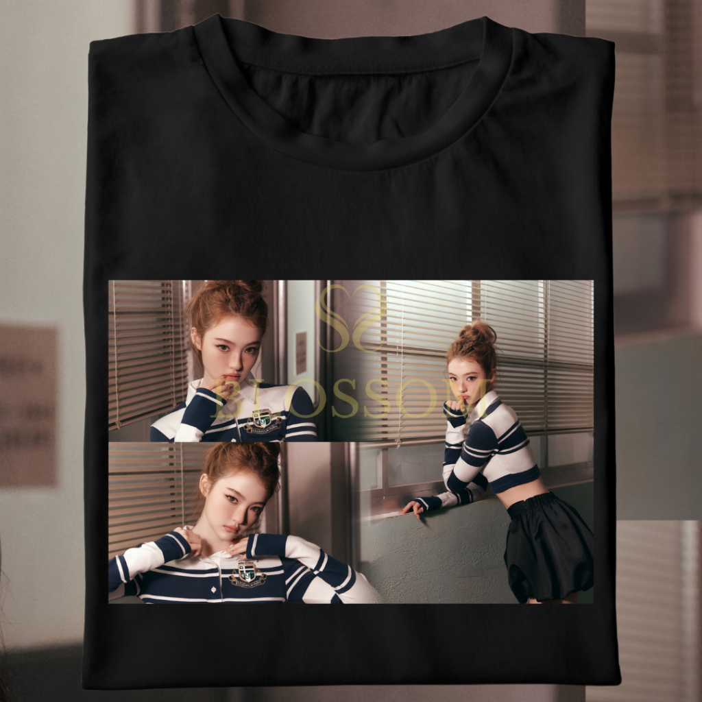 KATUN Meov Ella Burning Up Photo เสื้อยืด | Cotton Combad 24s Ella Gawon Anna Sooin Narin Pawmpawm K