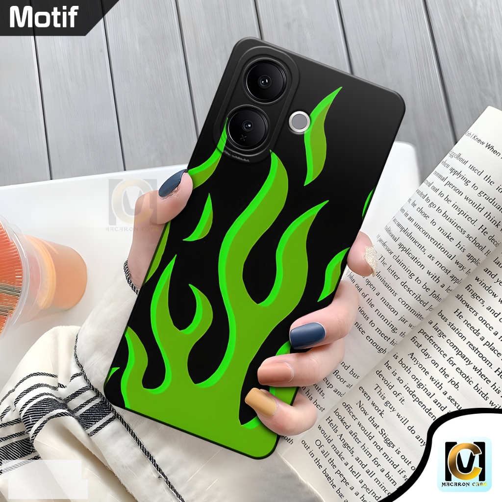 IQOO Z10R Z10 Z9 Z9X Z7 Z7X 5G CASE SOFTCASE SILICON RUBBER PRO CAMERA Fire