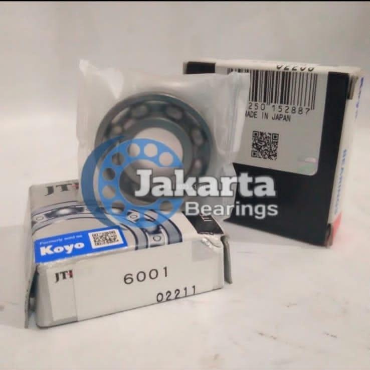 BEARING 6001 / 6001C3 PLAIN WITHOUT IRON CAP KOYO JAPAN ORIGINAL