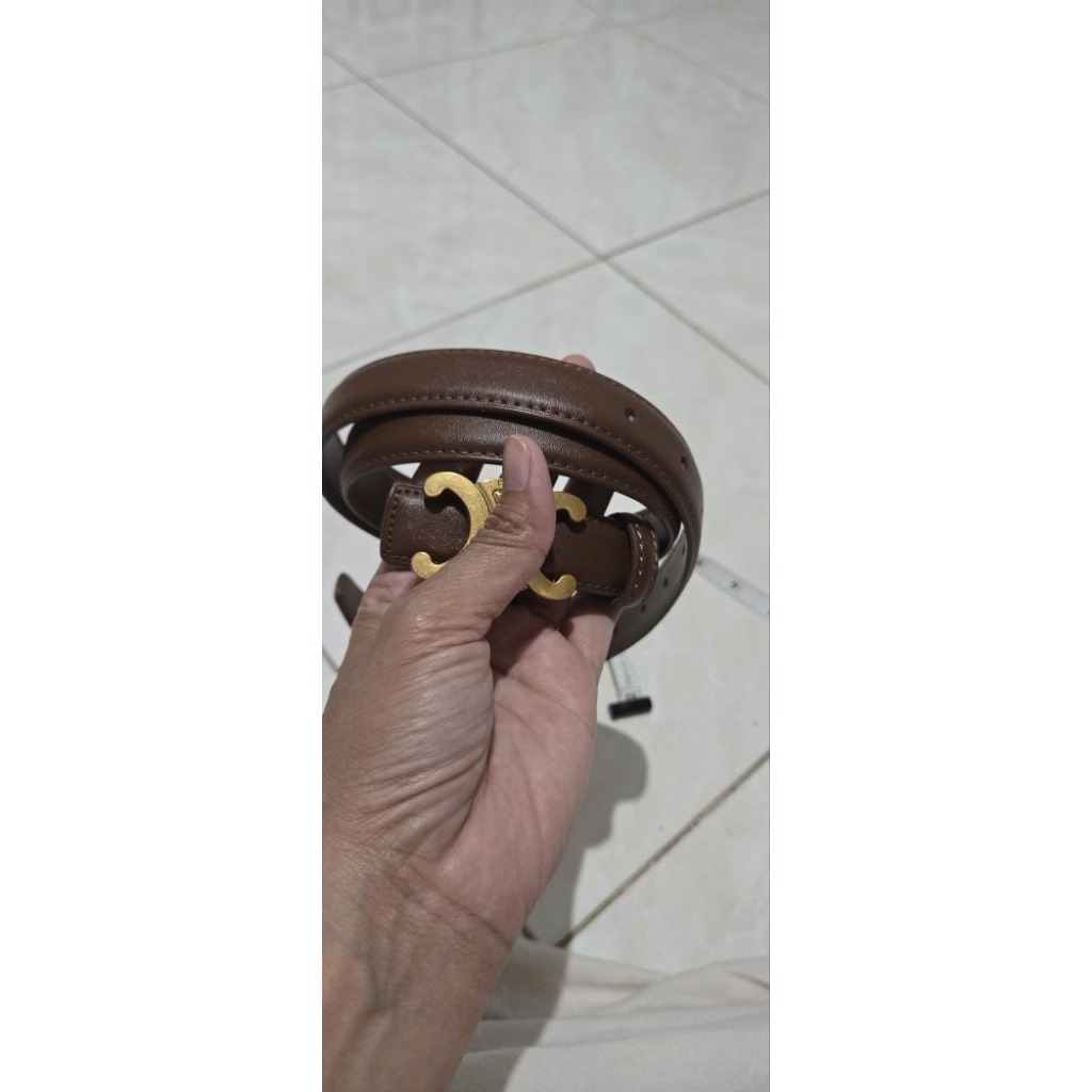 BROWN BELT / BELT / WAIST BELT [PL]