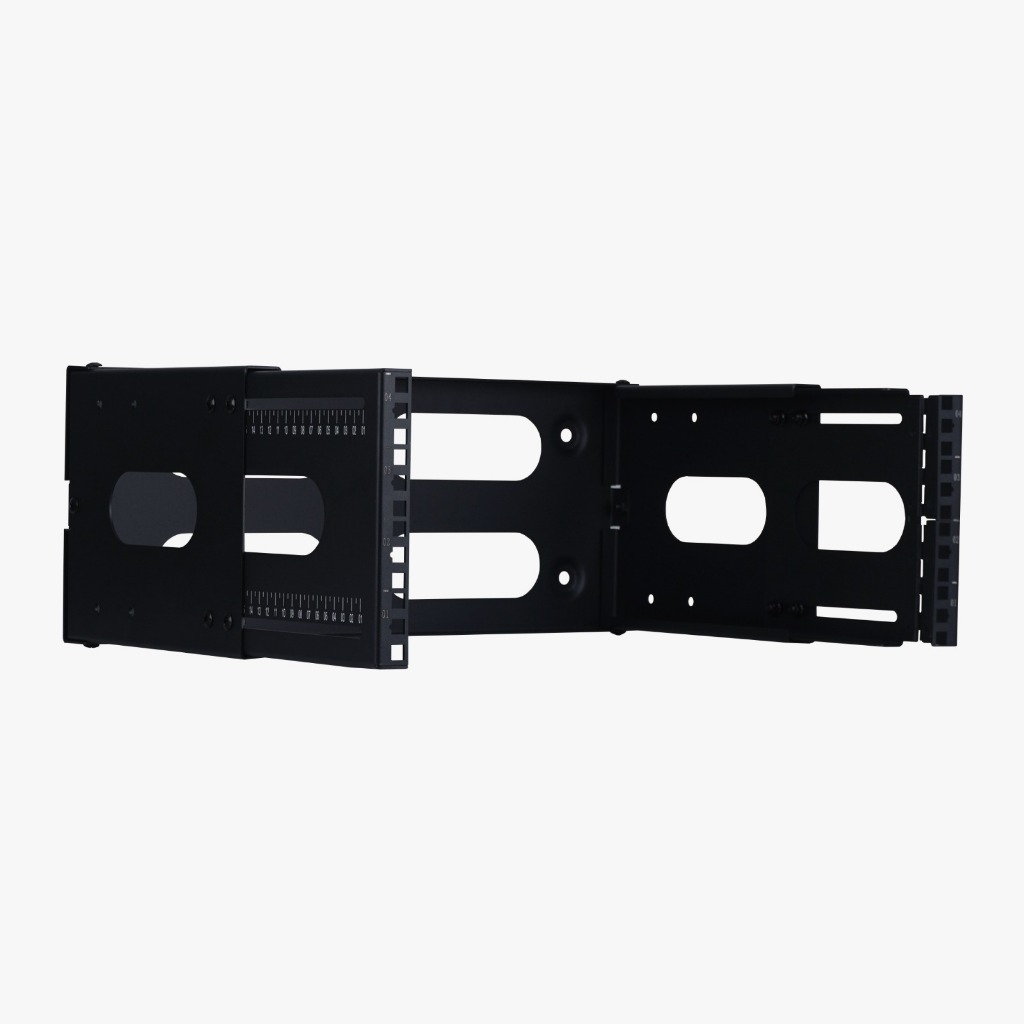 Wallmount พับ 4U Rack Server RACKID 4U ชั้นวางกล้องวงจรปิดสวิตช์โมเด็ม RW04 Wallmount Rack