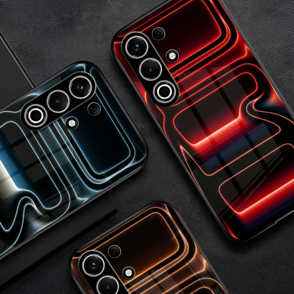 Softcase Glass Itel S25 Ultra - Glossy Itel Case - Itel S25 Ultra Glass Casing - GC 500