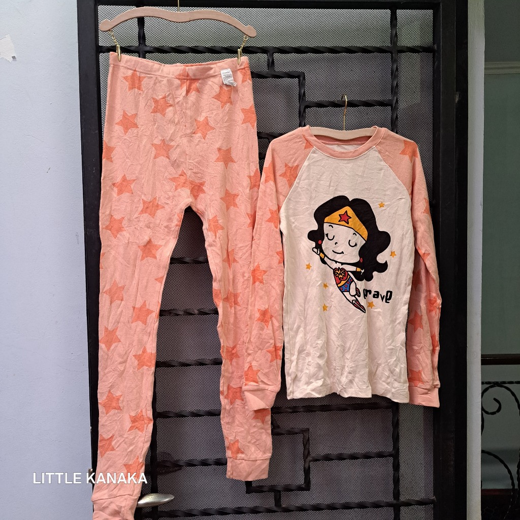 Wonder Woman ชุดเดรสยาว Set เครื่องประดับแฟชั่น 8-9 ปี