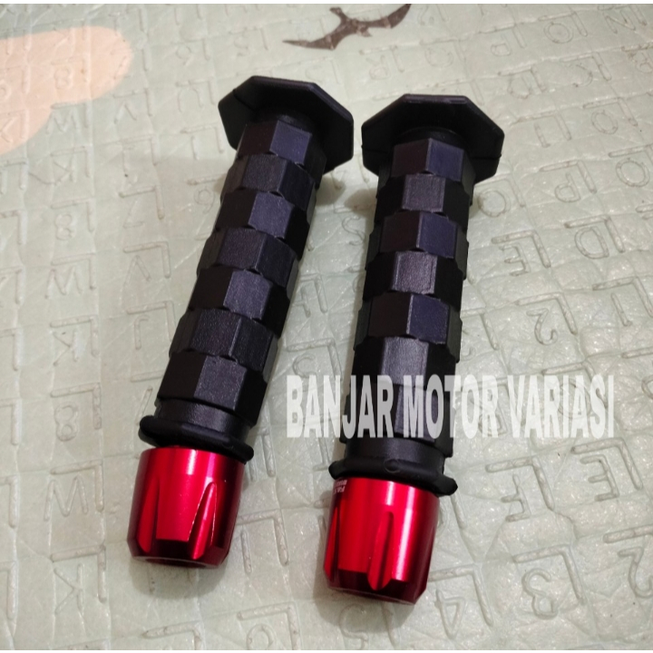 OCTAGON HANDGRIP PACKAGE SQUARE GRIP OKTAGON + UNIVERSAL FULL CNC LINE HANDLEBAR SHOE