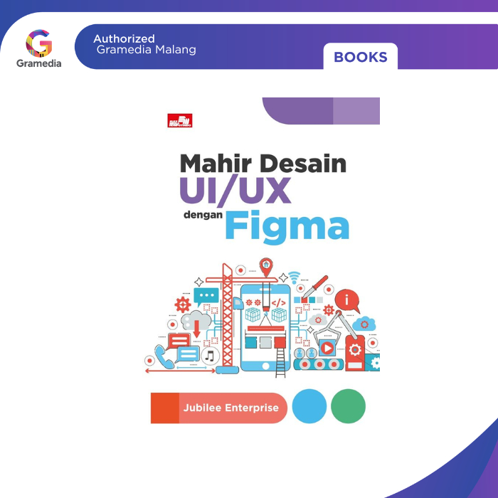 Gramedia Malang - หนังสือมาสเตอร์ดีไซน์ UI/UX พร้อม Figma