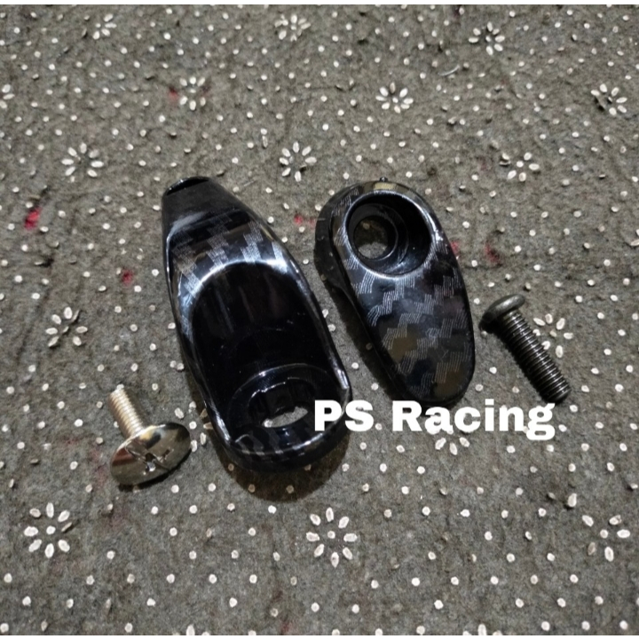 GANTUNGAN ใหม่ล่าสุด Universal รถจักรยานยนต์ Carbon Goods Hanger + Bolts / Carbon Goods Hanger Beat 