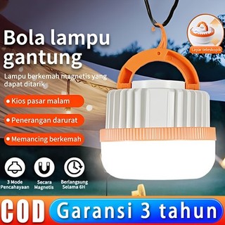 Lampu Emergency LED Tahan Lama 500W Lampu Camping Gantung Super Terang Type C Charge Lampu Emergenci  Murah Portable Lampu Darurat
