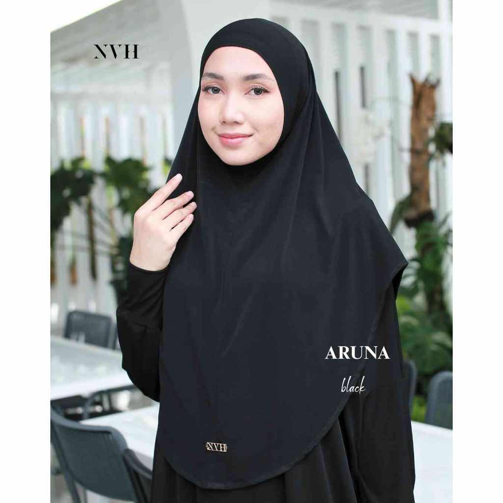 เอ็นวีเอช | ARUNA - Bergo Aruna - Bergo Syari - Syari Hijab - Simple Hijab