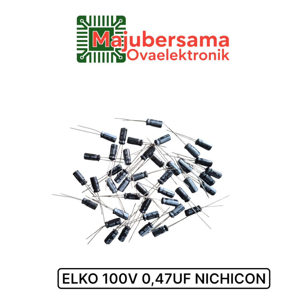 30 ชิ้น - ELKO 100V 0.47UF NICHICON
