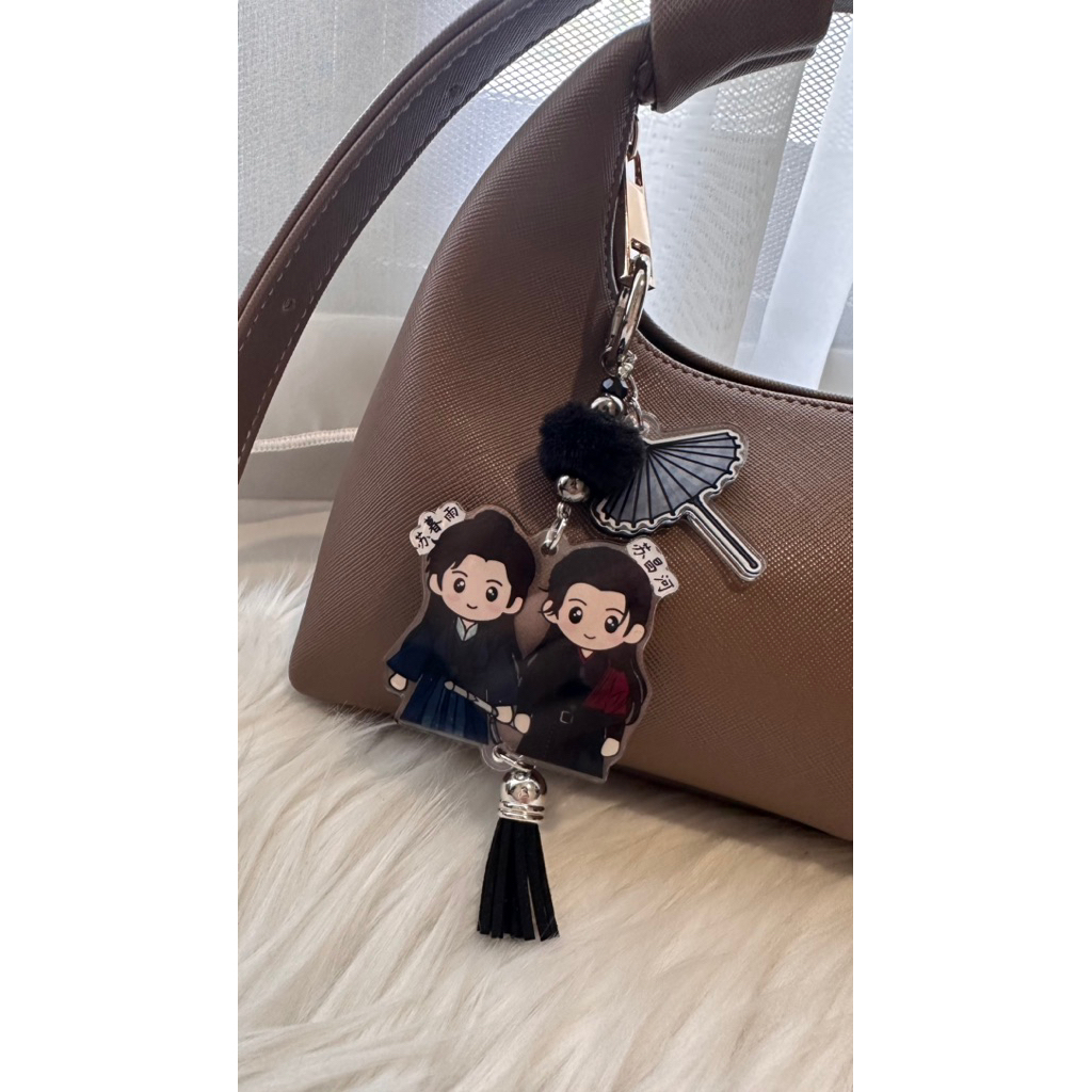 พวงกุญแจอะคริลิค / เสน่ห์กระเป๋า / พวงกุญแจแรงบันดาลใจจาก CDrama Blood River / Tales of Dark River G