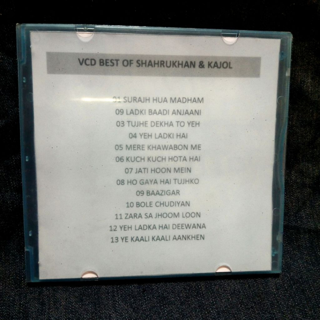 VCD Bollywood Best Of Shahrukhan & Kajol