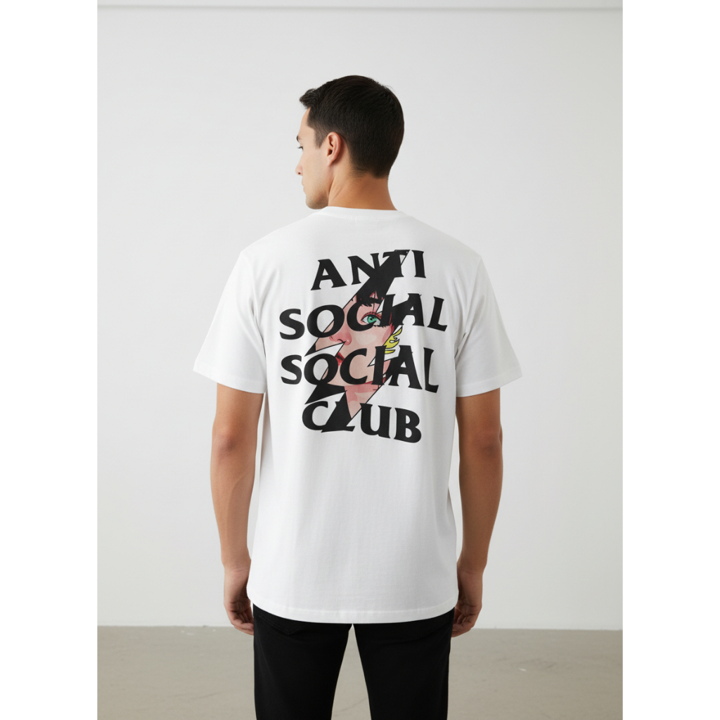 เสื้อยืด Unisex distro สําหรับผู้ชายและผู้หญิง ANTI SOCIAL SOCIAL CLUB || 100% COTTON COMBED 24s PRE