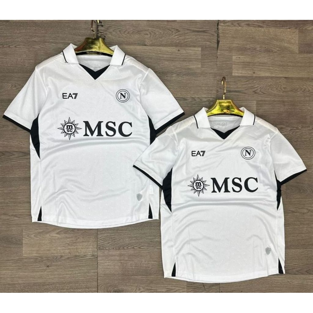 เสื้อฟุตบอล SSC Napoli เสื้อแข่งล่าสุด 2025/2026 Dryfit เสื้อบราซิล