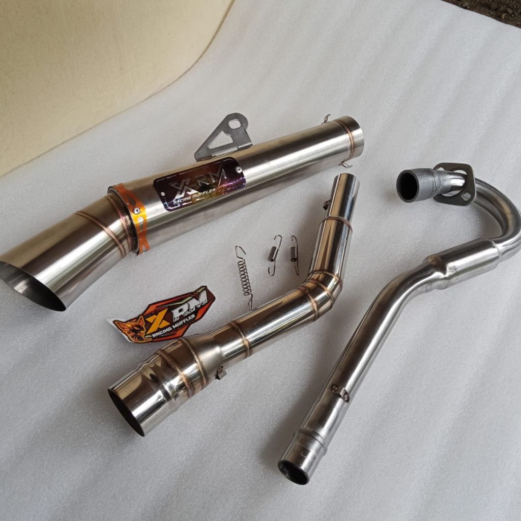 XR-M RACING MUFFLER 1 ชุดสําหรับ msx 125 xr 200 xr 150 ksr 110 Yamaha wr 155