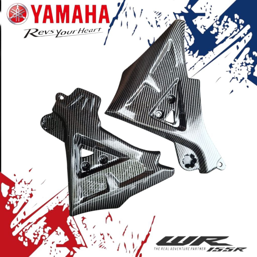 YAMAHA WR 155 ฝาครอบป้องกันกรอบคาร์บอน WTF56 YAMAHA WR155