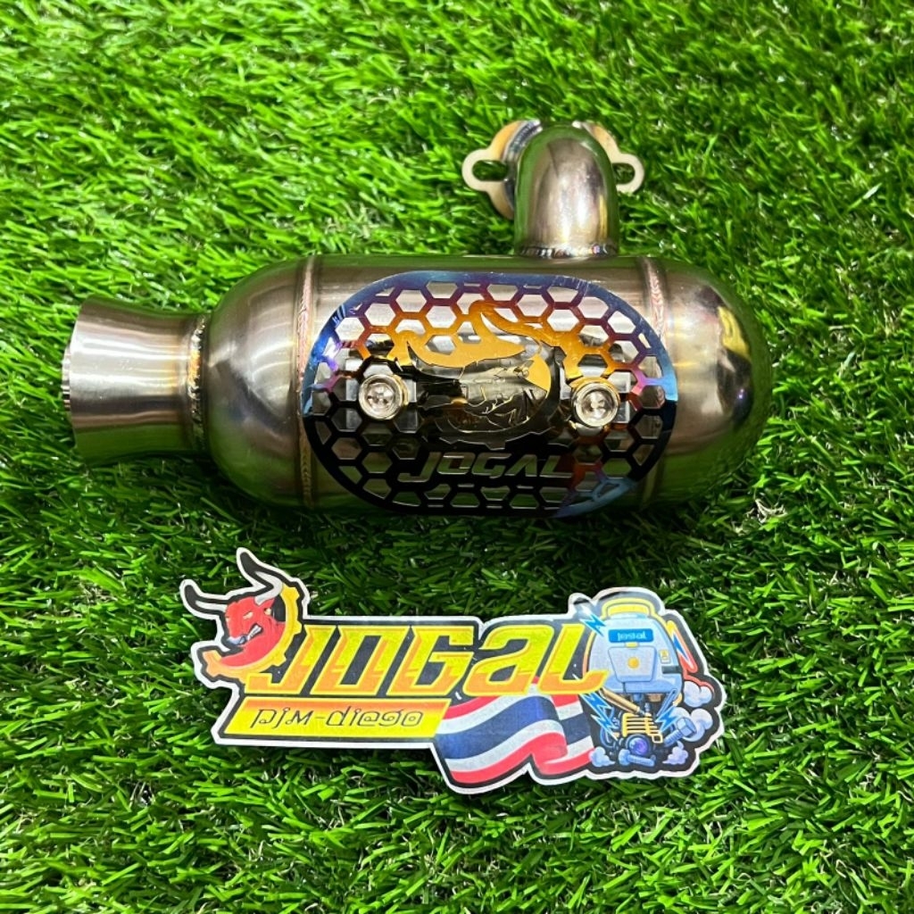 MESIN TU26 Racing Exhaust ala Thailand รุ่น SLEEP BOTTLE SHIELD 2-Stroke Pest Spray Machine 3WZ4 JOGAL ORIGINAL