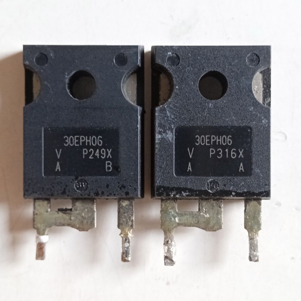 DIODE 30CPH06 (30A 600V) การกําจัดเดิมแล้วผ่านราคาทดสอบปกติ 1 ชิ้น
