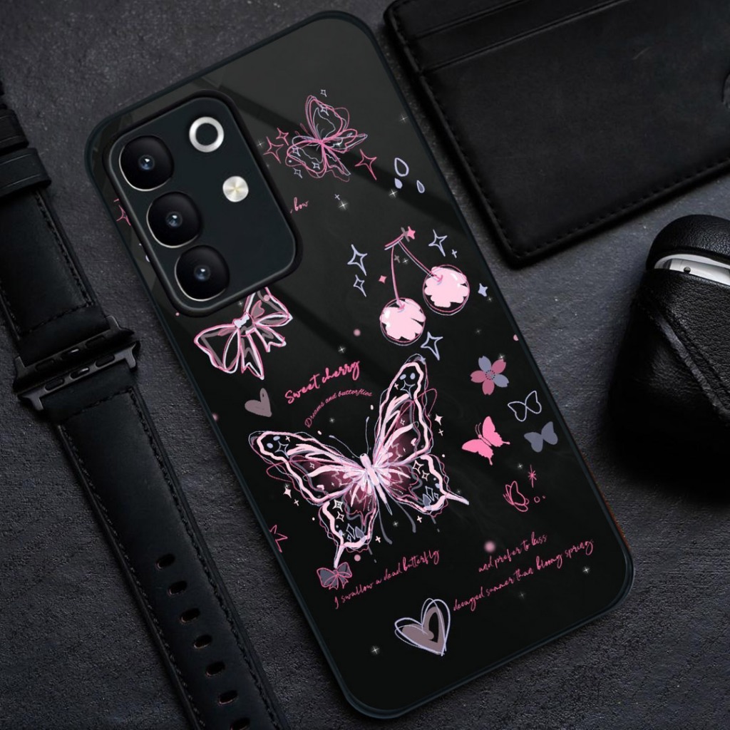 Softcase Glass Kaca Realme C85 Realme C85 PRO [BSG-80] - Casing Hp Realme C85 Realme C85 PRO - Case 