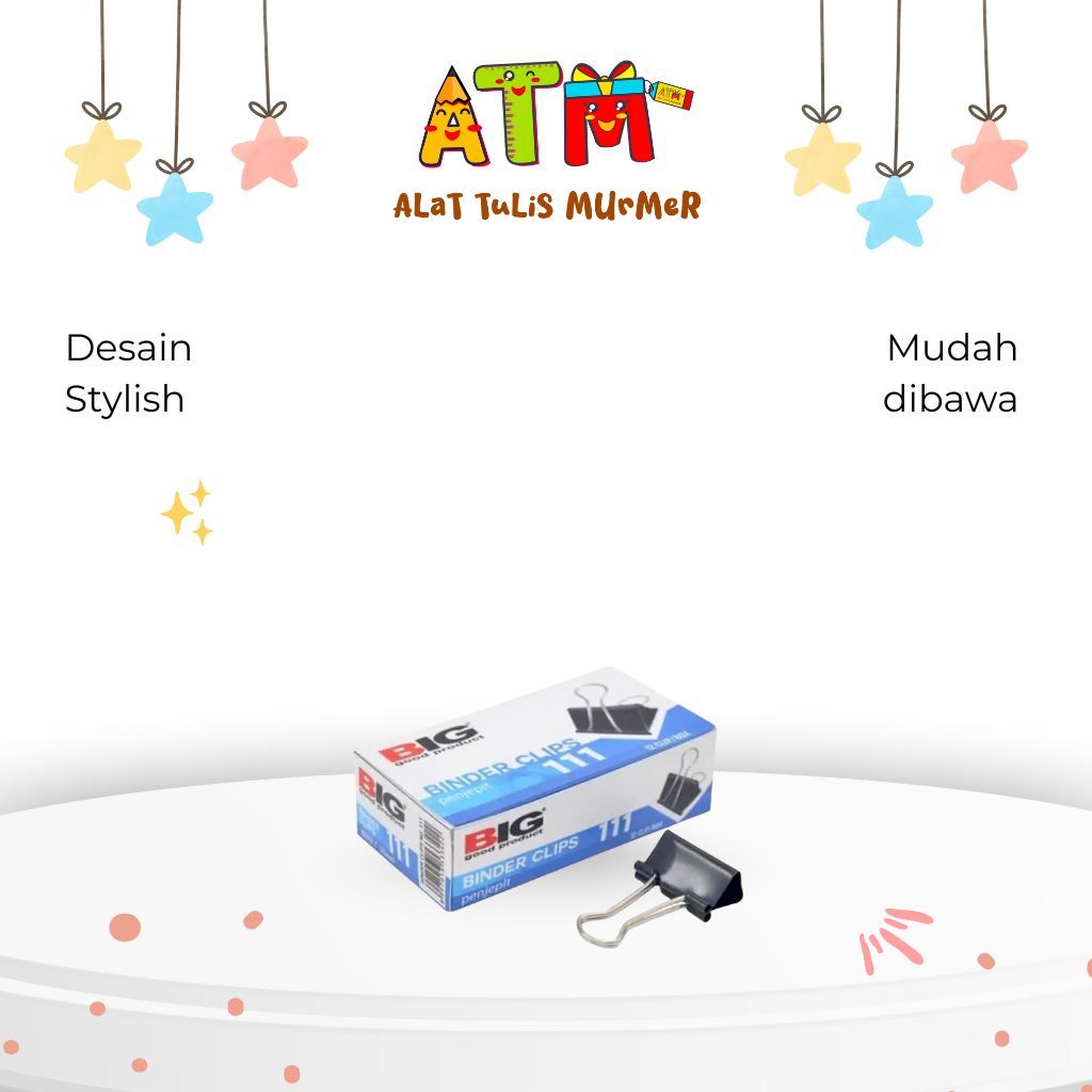 BINDER CLIP/PAPER CLIP/BIG BINDER CLIP 111
