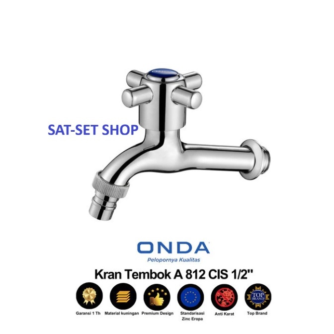 Onda Wall Faucet A 812 CIS 1/2" / Onda Wall Faucet / Onda Water Faucet