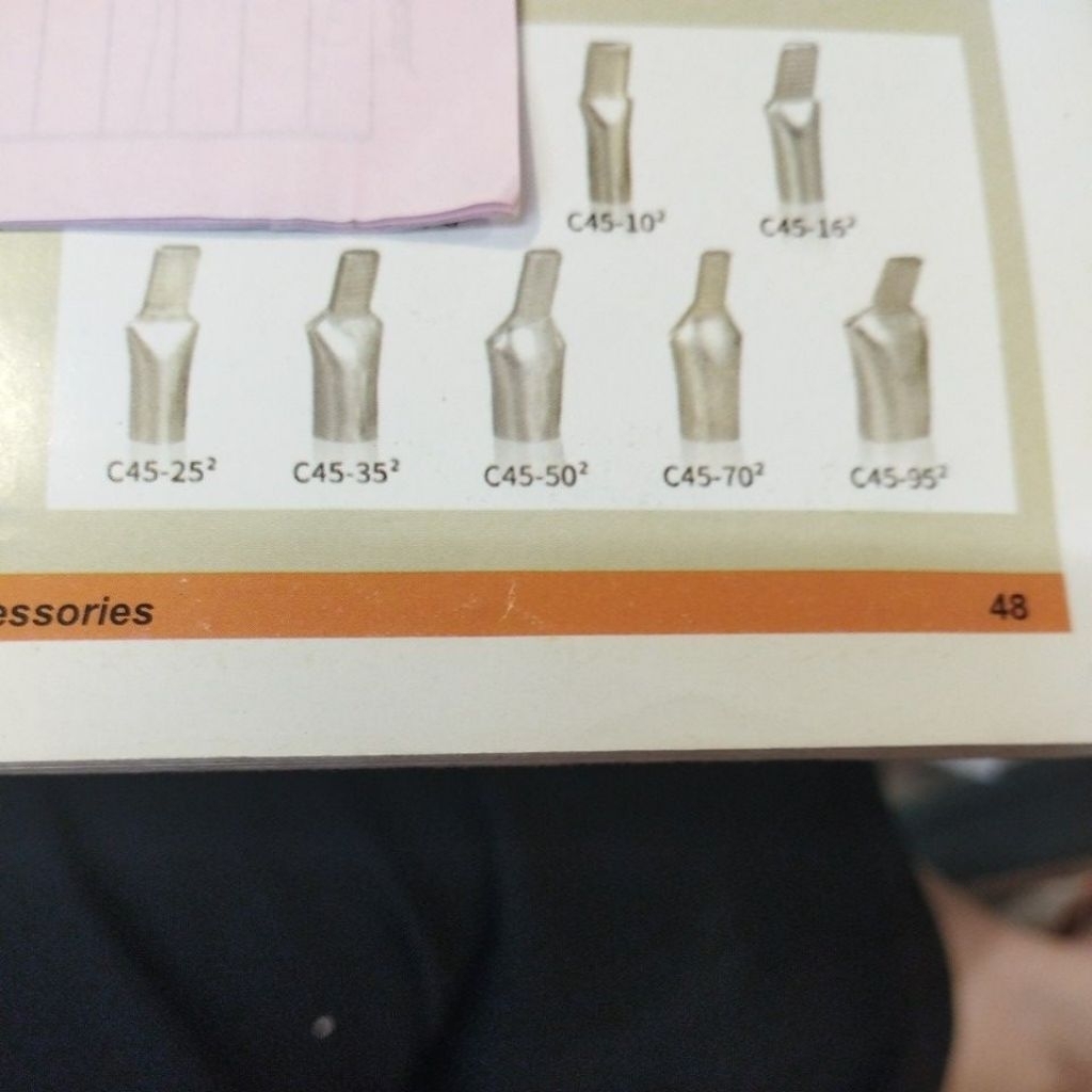 สาย LUG C45 ขนาด 16MM TYPE C45-16