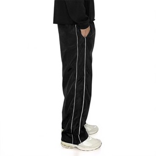 Celana Trackpants Training Panjang Pria Wanita Remaja Dewasa/ Celana panjang Olahraga tambahan mistak Hitam Baggy Sport Casual