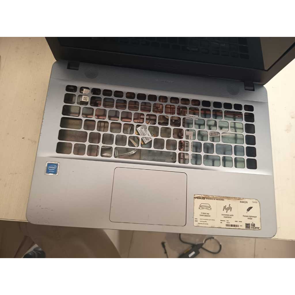 ASUS X441 X441B X441M X441N X441S X441U FULSET SILVER WHITE