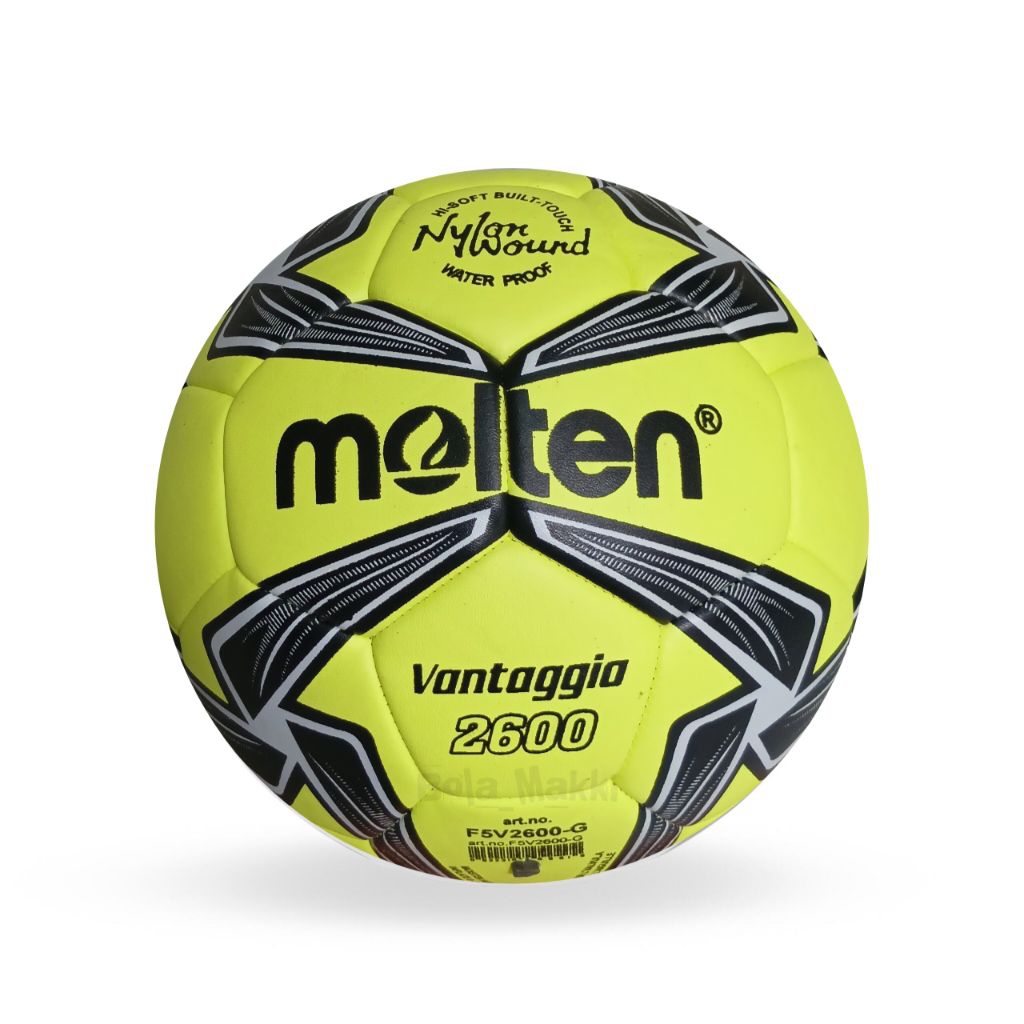 Molten 2600 Vantaggio Futsal Ball Size 4 คุณภาพดี เหมาะสําหรับการแข่งขัน