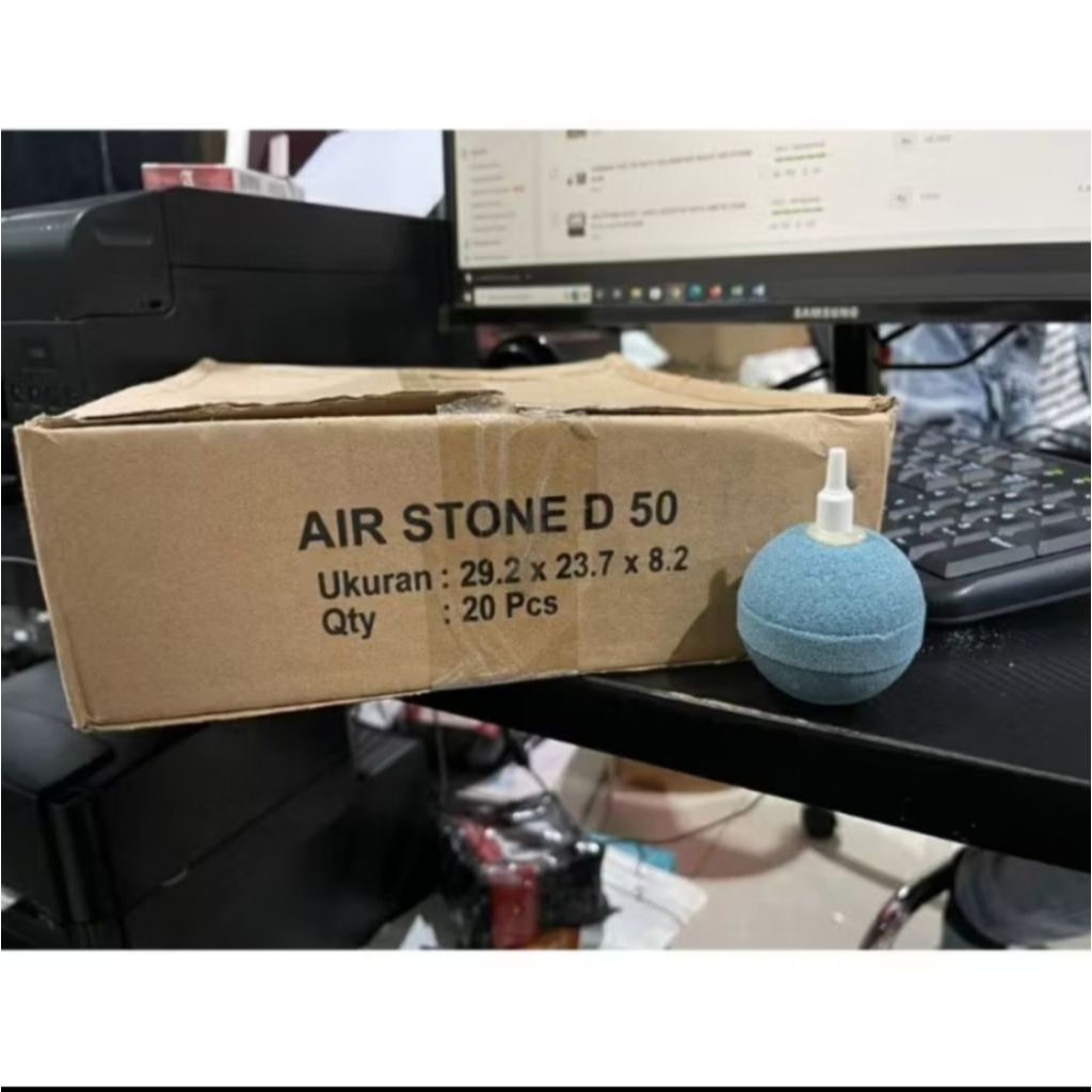 NIKITA STAR ROUND AIRSTONE / NIKITA STAR ROUND BALL AIR BUBBLE STONE