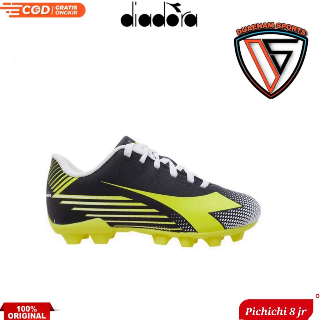 DIADORA PICHI 8 Jr BOYS SOCCER/MINI SOCCER SHOES - สีดํา