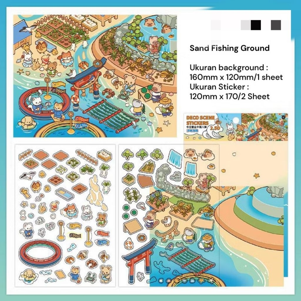 สติ๊กเกอร์ 3 มิติ DIY / สติ๊กเกอร์ PUZZLE ภายนอก