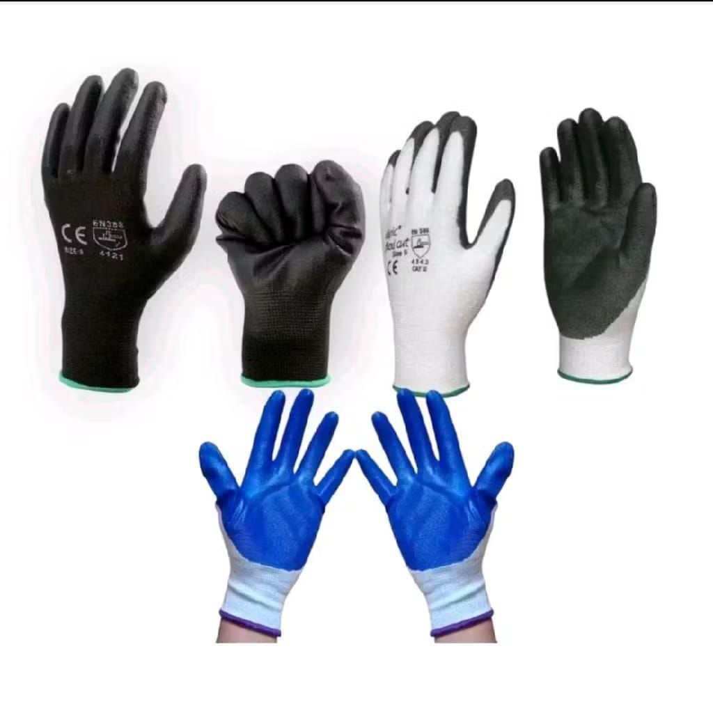 (3 คู่) Gekko Palm Fit Anti-Cutting and Anti-Slip Glass Gekko Grip