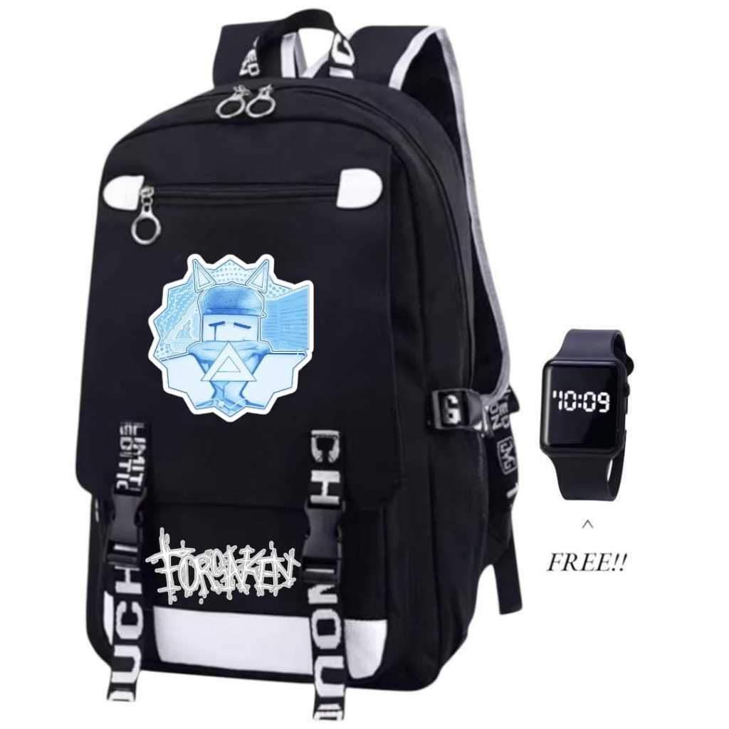 Elliot Forsaken 0035 กระเป๋านักเรียนแฟชั่น unisex สําหรับเด็กชายและเด็กหญิง