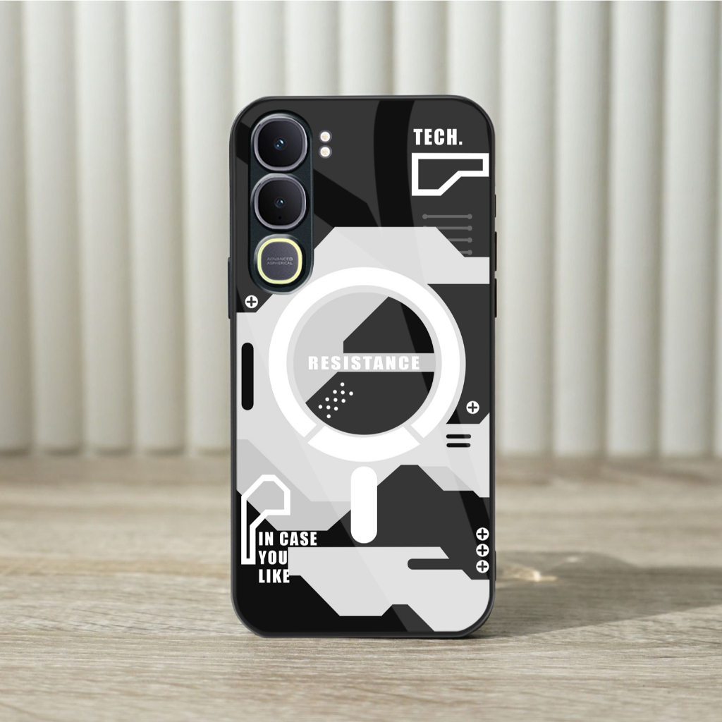 เคส Vivo Y21D Glossy Glass Softcase 2025 [SG09] เคส Vivo Y21D - เคสโทรศัพท์ Vivo Y21D - เคส Vivo Y21