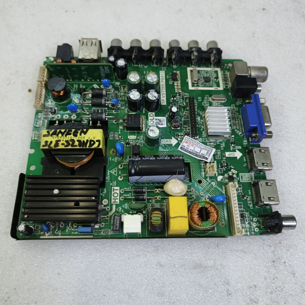 SANSKEN SLE321HDJ - ทีวีเมนบอร์ด SANSKEN SLE321HDJ - MB TV SANSKEN SLE321HDJ - MOTHERBOARD TV SANSKE