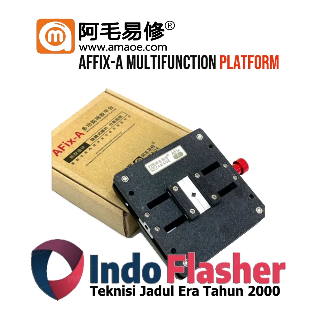 แพลตฟอร์ม Amaoe Affix-a Aultifunction - ปากกาจับชิ้นงาน PCB สําหรับที่วางเมนบอร์ด Amaoe IC
