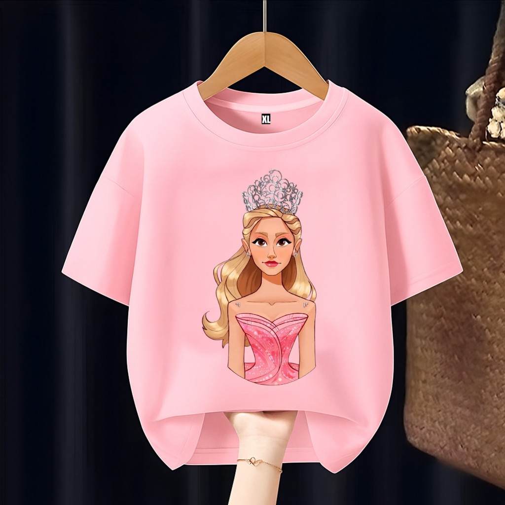 GLINDA WICKED KIDS เสื้อยืดสําหรับชื่อที่กําหนดเองที่ดีฟรี