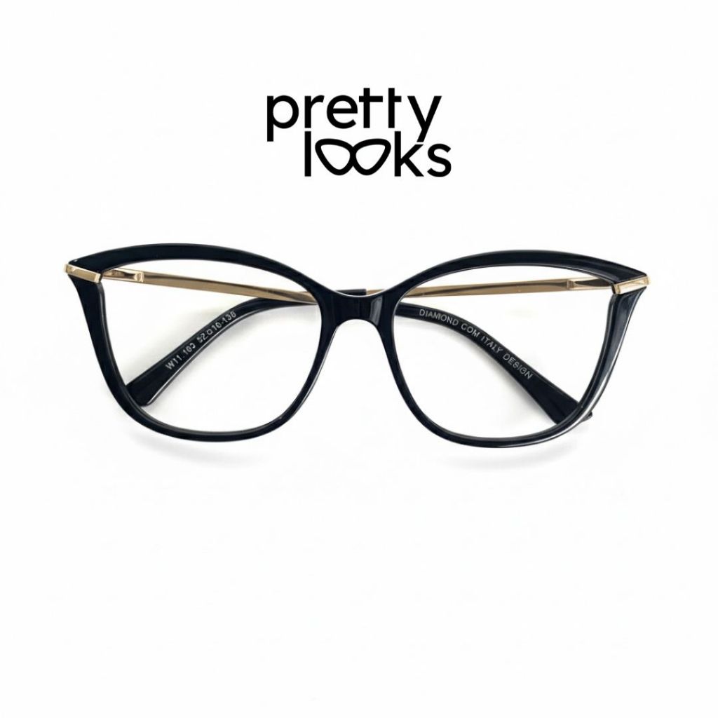 กรอบแว่นตา AUDREY PREMIUM - คอนแทคเลนส์มาตรฐานขอ - Minus/Cyl/Normal - DIAMOND WII-163