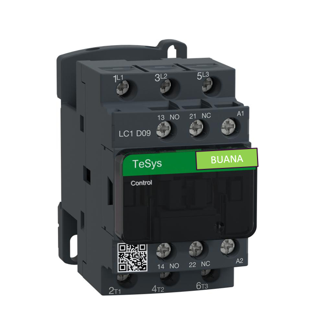 คอนแทคเตอร์ VC1D09 M7 25A คอนแทค LC1D09M7 / Q7 / F7 / B7 220V/380V/110V/24V VC1D09