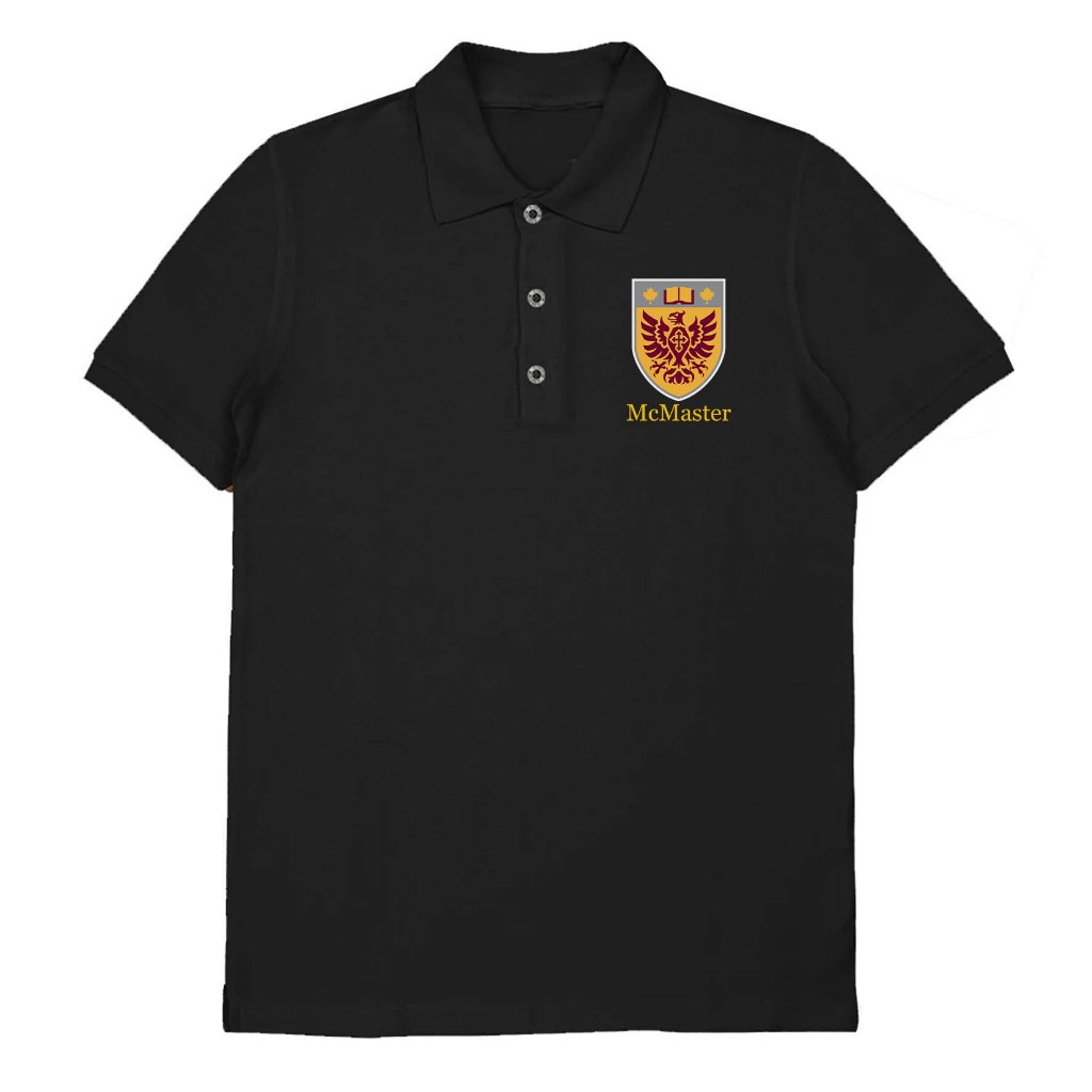 เสื้อยืด McMaster University Canada Premium Grade