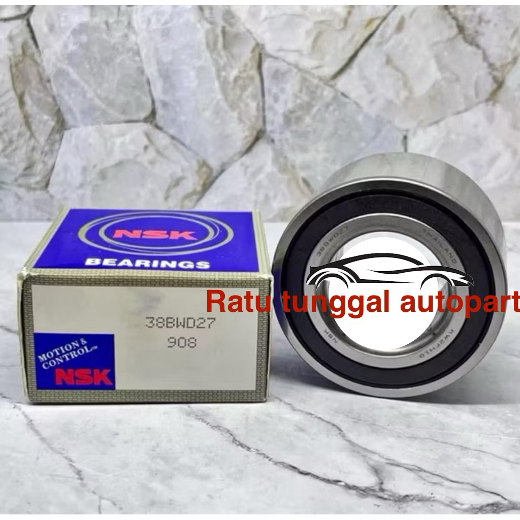 BEARING 38BWD27 NSK ABS SENSOR FRONT WHEEL BEARING JAZZ RS MOBILIO BRIO NEW CITY