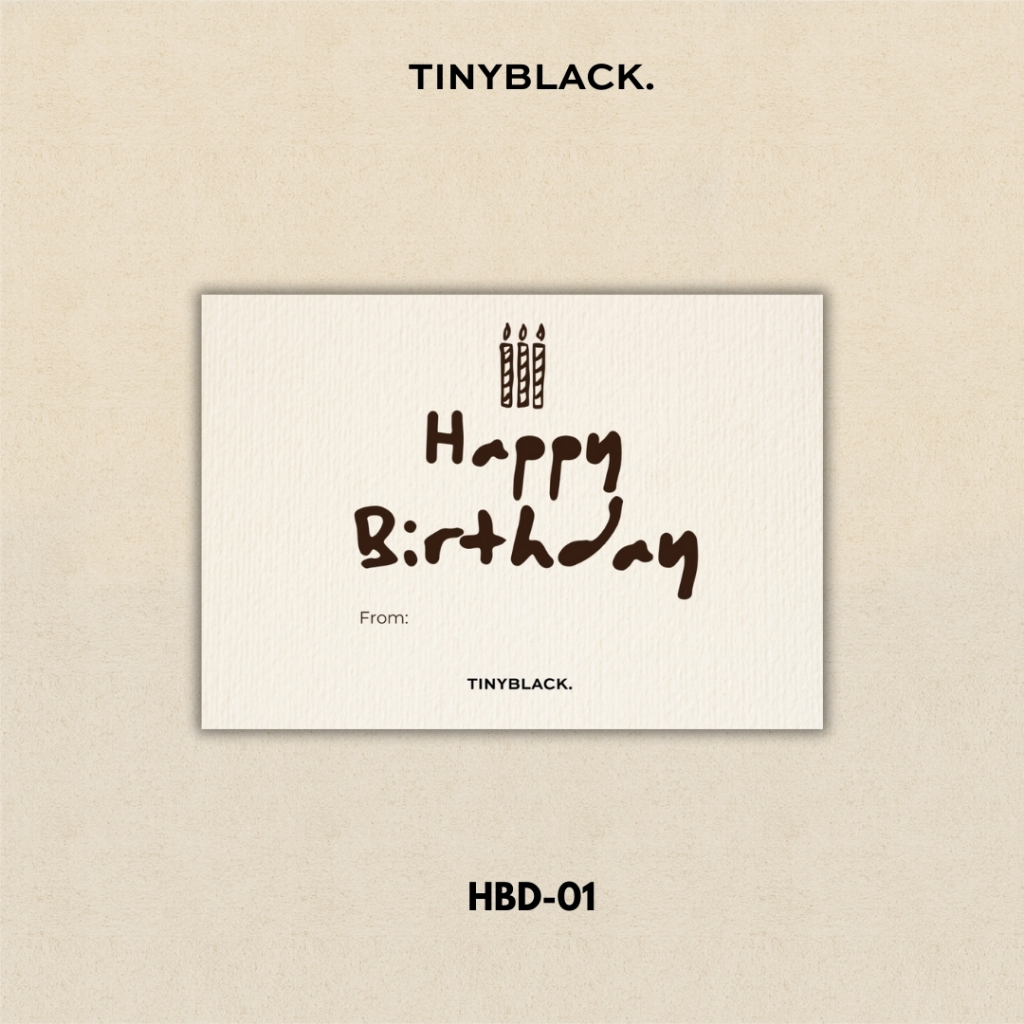 การ์ดอวยพร / Giftcard By Tinyblack