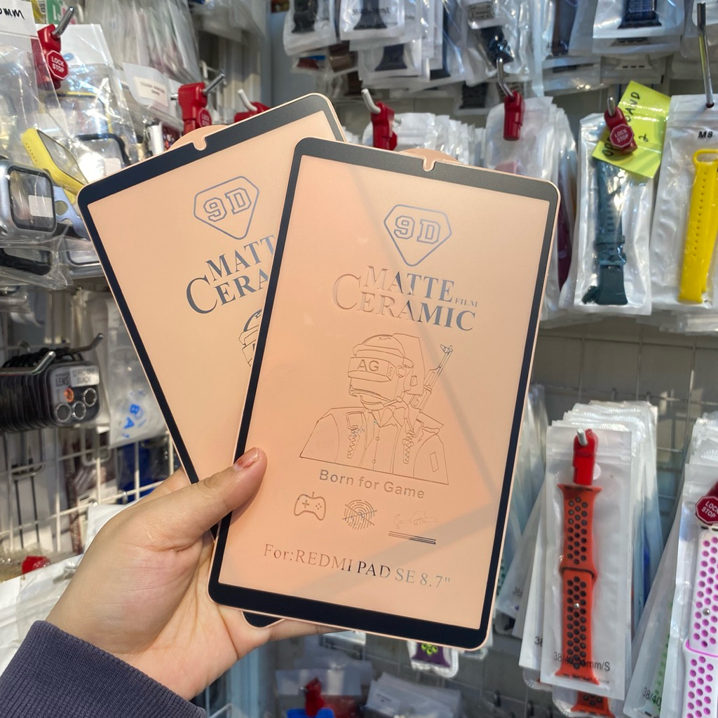 ฟิล์มกระจกนิรภัย NANO CERAMIC REDMI PAD SE 8.7 INC ANTI-SCRATCH GLARE REDMI PAD SE 8.7 inc 2025