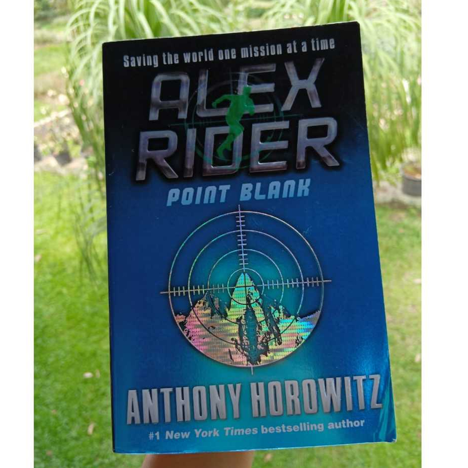 Anthony Holrowitz Alex Rider Point Blank Novel Thriller English Preloved