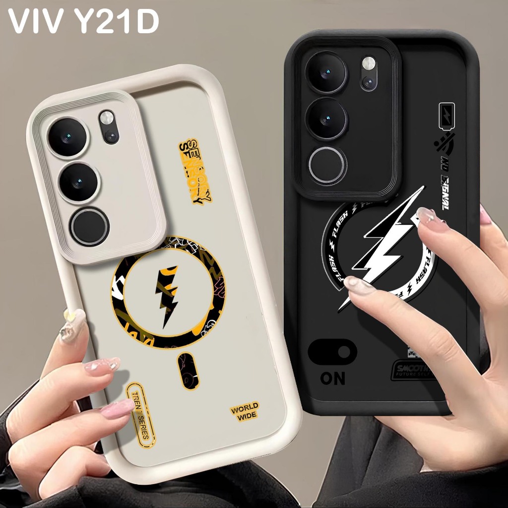 HP Vivo Y21D Rubber Softcase - เคสโทรศัพท์ Vivo Y21D - Vivo Y21D Pro Camera Softcase - Vivo Y21D นูน