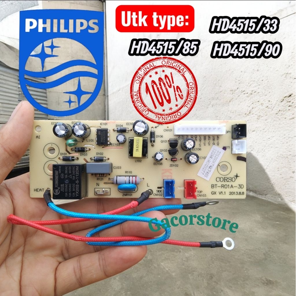Philips HD4515/33 HD4515/30 HD4515/85 HD45150/90 Magicom หม้อหุงข้าวโมดูลบอร์ด