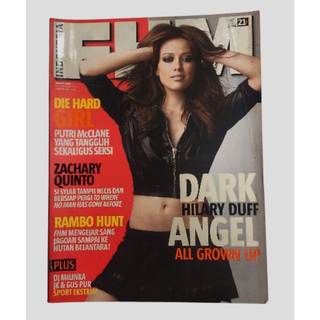 นิตยสาร FHM อินโดนีเซีย สภาพมือสอง - ราคาต่อ 3 นิตยสาร - วินเทจโบราณสําหรับนักสะสม