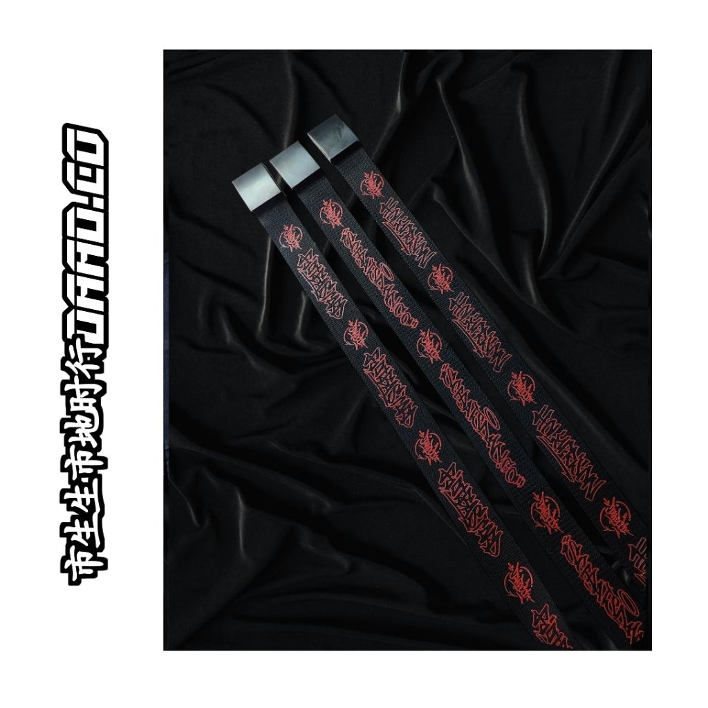 MERAH ORIGINAL GRAFFITI BELT VOL 2 RED / Graphic BELT โดย daraaco RED สกรีน