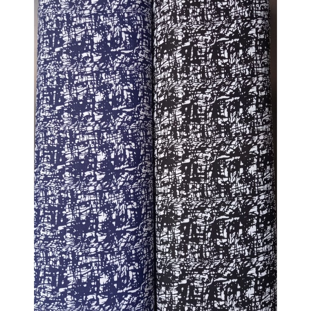 KATUN 40s ผ้าคอตตอนญี่ปุ่น มีโมติฟนามธรรม 2