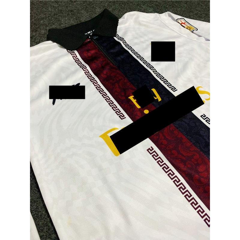 Jersey Fantasy AC Milan Vintage Retro Long Sleeve คุณภาพระดับพรีเมียม